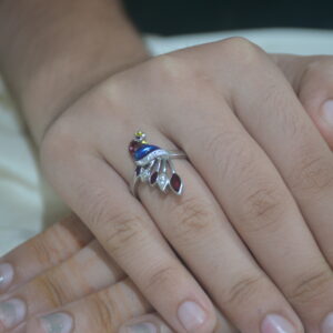 925 Pure Silver Finger Ring Rhodium Plated Minimal Ring Jewelry For Women | Gifts for Women & Girls |